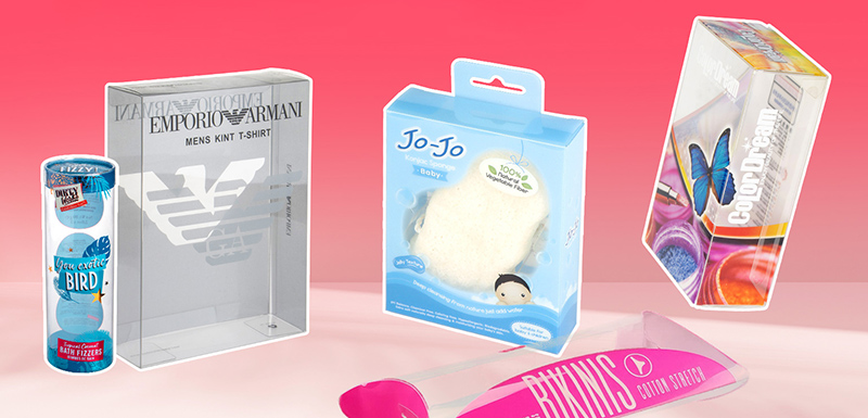transparent packaging box