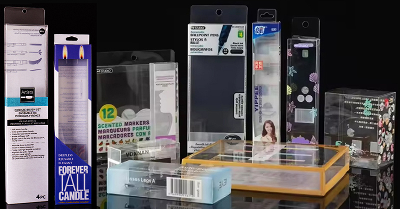 pvc boxes for packing transparent clear box