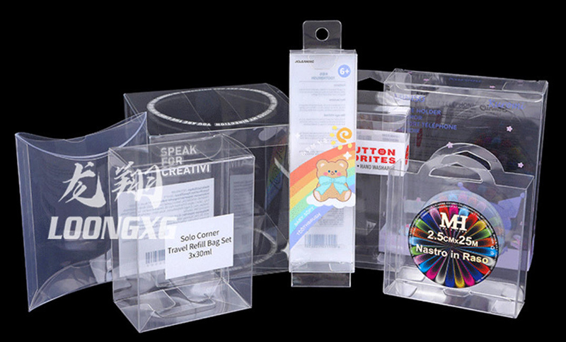 transparent packaging box