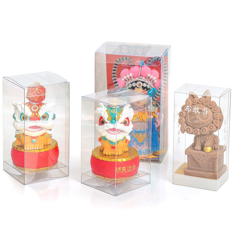 transparent plastic gift box