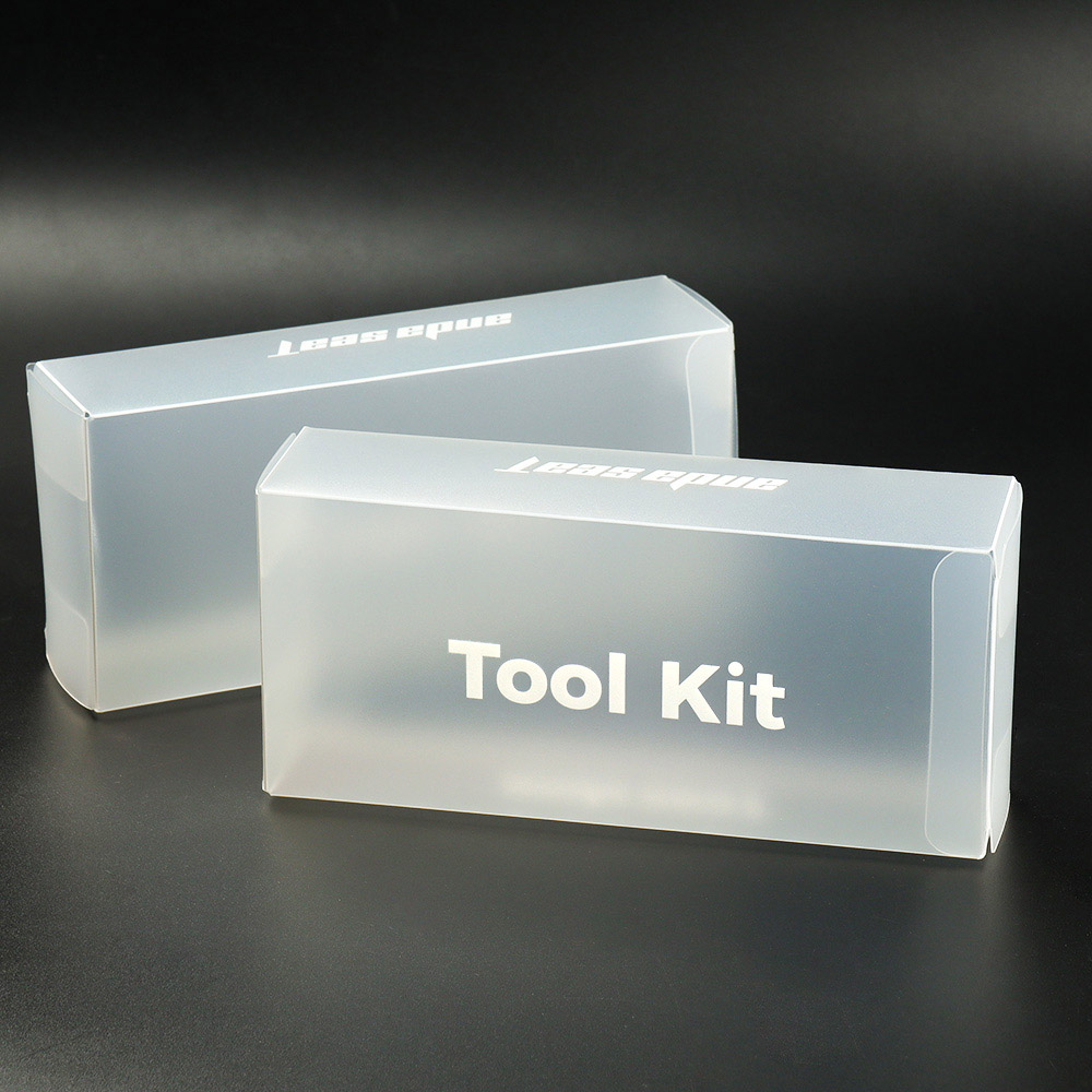 clear plastic folding boxes