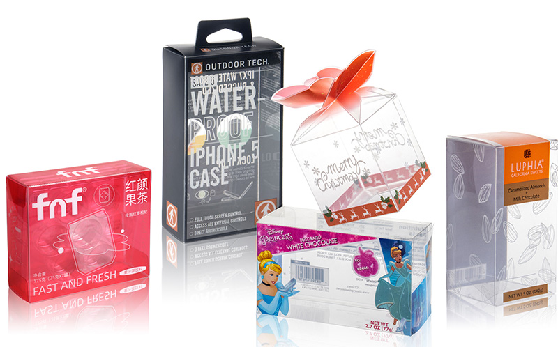 transparent packaging box