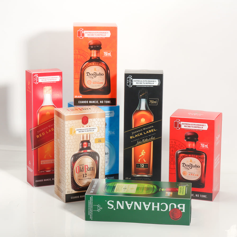 printed wine boxes personalised wine gift box