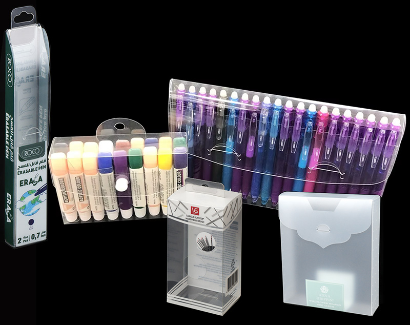 custom plastic packaging clear display box