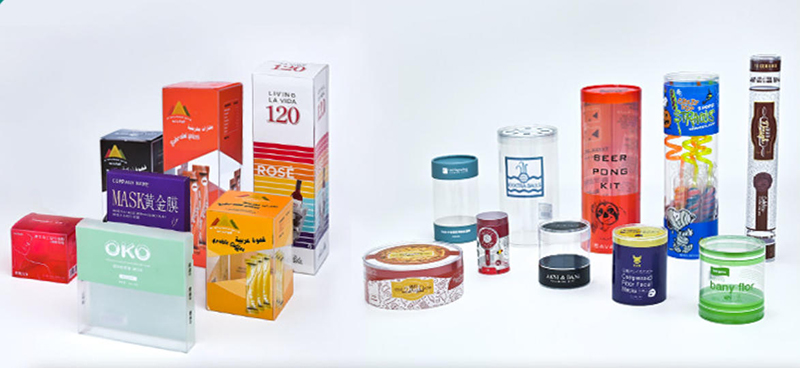 transparent boxes for packing