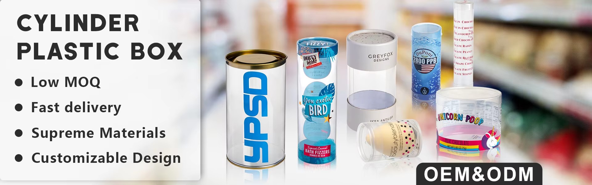 cylinder packaging cylinder tube packaging